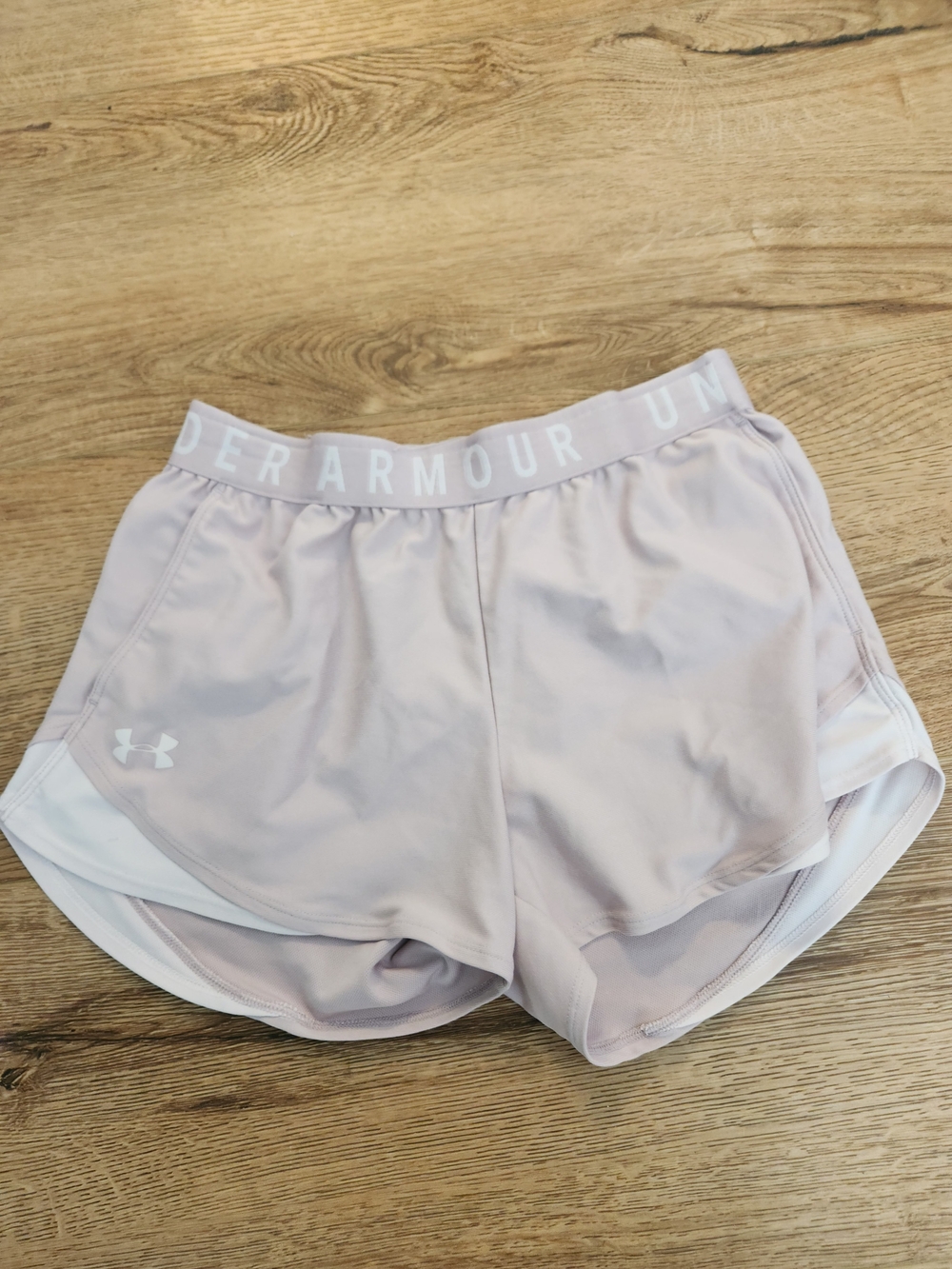 Under Armour Light Pink Women's Athletic Shorts